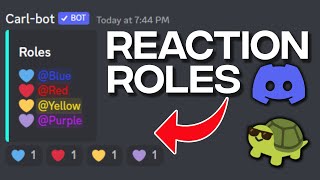 How to Make Reaction Roles on Discord 2023 [upl. by Nenerb880]