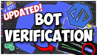 DISCORD UPDATE  How to VERIFY Your Discord Bot in 2024 [upl. by Eltotsira]