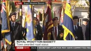 Letters Patent Ceremony  Royal Wootton Bassett  HRH The Princess Royal [upl. by Yevreh118]