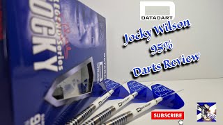 DataDart Jocky Wilson 95 Tungsten Steel Tip Darts Review [upl. by Nikoletta]