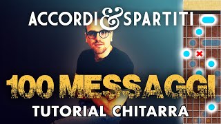 100 MESSAGGI Tutorial Chitarra  Lazza [upl. by Mercedes976]