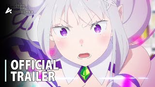 ReZERO Starting Life in Another World Season 3  Official Main Trailer 2 [upl. by Ylrebmek]