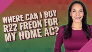 Where can I buy R22 freon for my home AC [upl. by Hawkie]