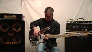 Rickenbacker 4003 Walnut Bass DemonstrationReview with Jonathan G [upl. by Bellina]