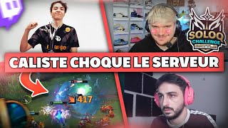 CALISTE CHOQUE LE SERVEUR ADAM TROUVE UNE MÉCA  Best Of LoL 770 Réactions [upl. by Bennink514]