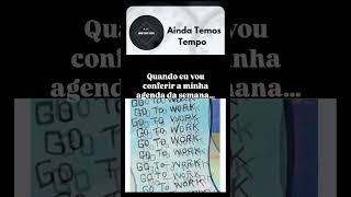 Resumo da minha agenda do ano todo So trabalho humor comedia [upl. by Odille135]