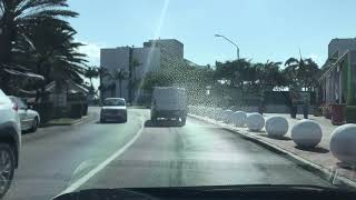 Driving on the streets of Aruba during the COVID19 Pandemic [upl. by Amme]