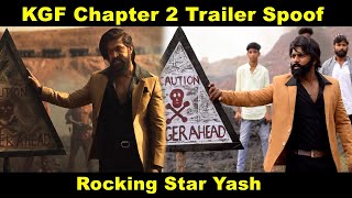 KGF Chapter 2 Trailer Spoof  Yash  Sanjay Dutt  Raveena  Srinidhi  OYE TV [upl. by Theurer]