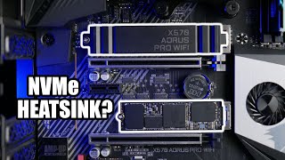 Are NVMe SSD Heatsinks Worth Using M2 Heatsink Comparison [upl. by Mollee327]