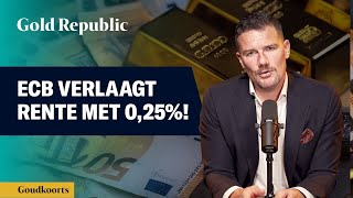 ECB VERLAAGT RENTE en OVERHEID SCHENDT MENSENRECHTEN  GK 222 [upl. by Alocin]