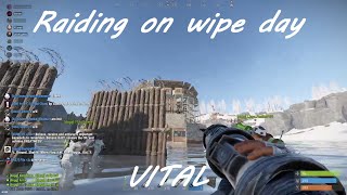 Dogg clan vs WWW on wipe day  Vital rust [upl. by Hyps]