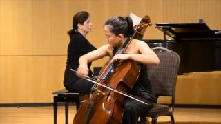 Lalo Cello Concerto in D minor 3rd movement Jessica Hong [upl. by Glick]