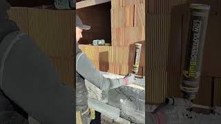 insulation of the house with foam [upl. by Dnalevets]