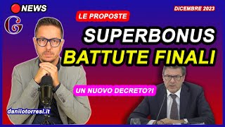 PROROGA SUPERBONUS 110 Condomini ultime notizie  forse un Decreto ad hoc [upl. by Giustina]