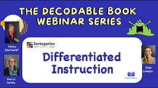 Decodable Books Differentiated Instruction  The Decodable Book Webinar Series [upl. by Asilrak477]