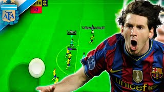 COMO FAZER O DRIBLE DA VACA COM O MESSI NO EFOOTBALL MOBILE [upl. by Cherrita]