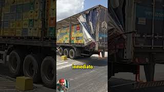 Arrojó canastas de cerveza en forma de protesta trucks trailers camioneros camiones camion [upl. by Llegna]