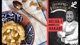 Şerbeti süt ve baldan helvası un ve nişastadan Helvai Hakani  Lokma Yemek Tarifleri [upl. by Madra]