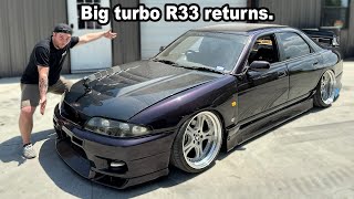 MY BIG TURBO R33 RETURNS POV Street Tuning  RB25 ASMR [upl. by Dave20]