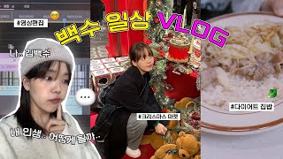 어느 백수의 일상 VLOG🥸 릴스 연습하다가 침대에서 떨어진 썰 푼다💦ㅣ영상편집자 • 더현대 크리스마스 마켓 • 다이어트 집밥 레시피 • 생필품 언박싱 • 내 미래는 어디로… [upl. by Morocco85]