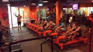 A sneak peak at an Orangetheory Fitness Australia workout [upl. by Rehsu]