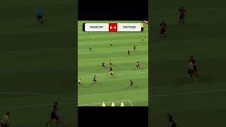 Frankfurt vs Dortmund foot match  German league  fifa Match highlights  03  fcbf [upl. by Chet171]