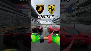 ❌👽LAMBORGHINI VS FERRARI  WHO IS FASTER💨￼ [upl. by O'Toole]