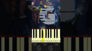 Crazy Frog Axel F Piano Tutorial From quotBeverly Hills Copquot Disco Remix [upl. by Charmane]