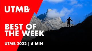 UTMB MontBlanc 2022  Best Of of the week [upl. by Elstan]