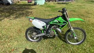 2003 kx250 frame up restoration [upl. by Atterehs599]