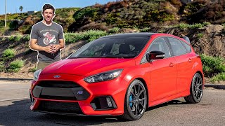 2018 Ford Focus RS Review Americas Hot Hatch vs Civics and Golfs [upl. by Buyer46]