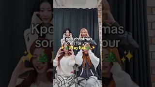 Christmas songs for your playlist christmas kpop aespa straykids exo itzy redvelevet [upl. by Nileve998]