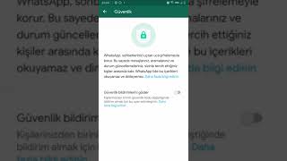 Whatsapp Mesajlarını Ekrandan Gizlemek  Bildirim içeriği görünmesin [upl. by Stochmal]