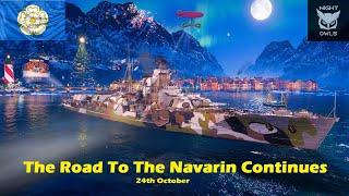 World of Warships Legends  Continuing The Navarin Campaign 24th October [upl. by Erolyat]