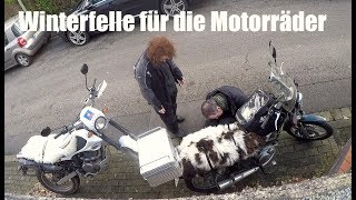 Motorrad mit Schaffell [upl. by Gaves]