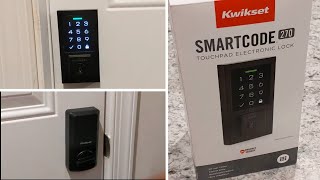 Kwikset SmartCode 270 [upl. by Atteynek934]