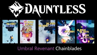 Dauntless Umbral Revenant Chainblades [upl. by Atiekram]