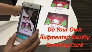 How to Do Your Own Augmented Reality AR Greeting Card [upl. by Reivaxe445]