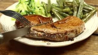 Balsamic Glazed Pork Chops [upl. by Einyaj]