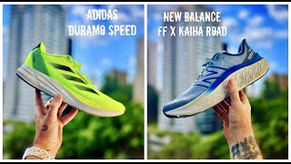 REVIEW ESPECIAL ADIDAS DURAMO SPEED VS NEW BALANCE FRESH FOAM X KAIHA ROAD [upl. by Loni]