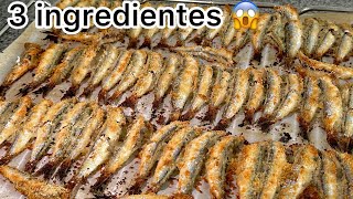 Boquerones al horno sencillo rápido de hacer fácil y riquísimo [upl. by Neved]