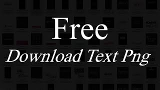 Download Premium Text Png Free  Stylish Png Text HD Download  Studio Text Png Zip File Download [upl. by Oitaroh32]