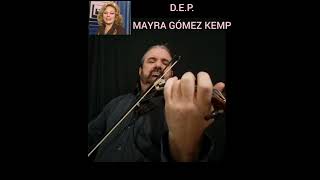 D E P MAYRA GÓMEZ KEMP Sintonía 1 2 3 violínundostres televisionviolin [upl. by Maiga169]