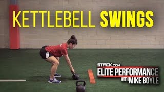 How to Properly Perform and Teach the Kettlebell Swing Featuring Mike Boyle [upl. by Tanner]