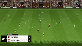 Watford vs Brentford 03082024 Club Friendlies EA FC 24 [upl. by Gildea]