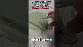 Slurry water Set stone FASTER drsung dentaltips dentaltechnique dentalmaterials [upl. by Euv]