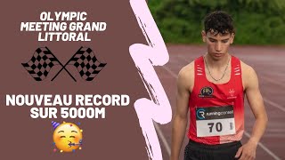 Olympic Meeting GrandLittoral  Gravelines  Nouveau Record sur 5000m 🥳 [upl. by Trammel]