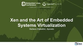 Xen and the Art of Embedded Systems Virtualization  Stefano Stabellini Aporeto [upl. by Coleman]