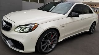 2014 Mercedes AMG E63S 4MATIC Review 4K [upl. by Asirret]