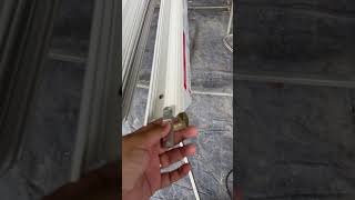 Casement door thickness 2mm aluminium weldingequipment aluminiumslidingwindow aluminum [upl. by Enitsuj]